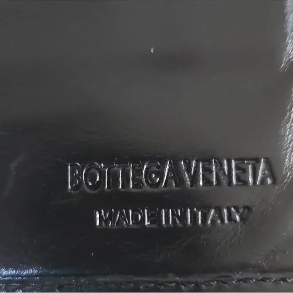 Bottega Veneta Monogram BV Rare Vintage Wallet Canvas Leather Trim. NO CALLOUTS - Picture 2 of 12